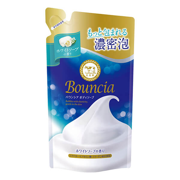 牛乳石鹼 Bouncia 牛奶保濕沐浴乳 補充包 360ml
