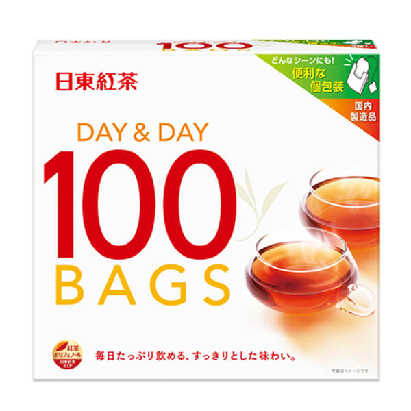 日東紅茶 DAY&DAYティーバッグ 100袋