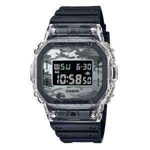 CASIO卡西歐 G-SHOCK金屬迷彩系列 潮流男士腕表DW-5600SKC-1 1塊