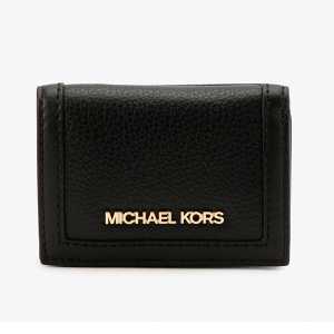 MICHAEL KORS邁克·科爾斯 緊湊型三折錢包35F3GTVD0L 黑色 1個