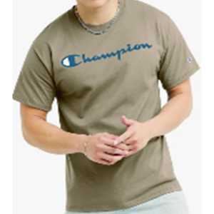 Champion冠軍 針織 男士短袖T恤GT23H-Y07718 核桃色 M 1件