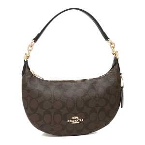 COACH蔻馳 TERI系列 單肩包手提包CE620IMAA8 黑色&棕色 1個