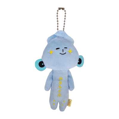 Yukio雪男 螢火魷 醜萌醜娃毛絨掛件 1個