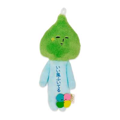 Yukio雪男 四葉草系列 藍色 醜萌醜娃毛絨掛件 1個