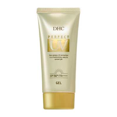 DHC 日本進口清爽不油膩防水防汗防老化防紫外線 水感防曬啫喱 SPF50+・PA++++ 80g