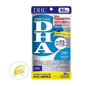 DHC 日本進口直郵蝶翠詩脂肪酸EPA促進新陳代謝護生理機能 魚油DHA 60日分(240粒)
