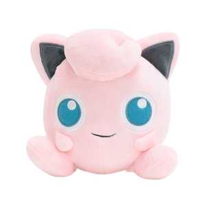 Pokemon寶可夢 毛絨收納袋（附登山扣） 胖丁 1個