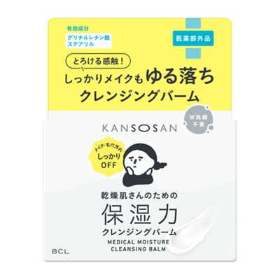 BCL KANSOSAN乾燥寶 保濕力 潔面卸妝膏 80g