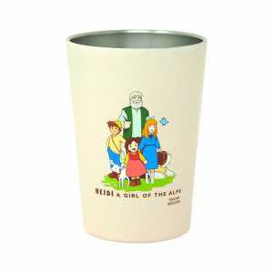 TOA東亞金屬 阿爾卑斯山少女系列 雙層真空保溫杯 合照 M 450ml