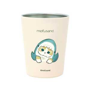TOA東亞金屬 mofusand 真空雙層保溫保冷杯（53-2025） 鯊魚喵 S 290ml 1個
