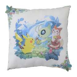 Pokemon寶可夢 綠葉抱枕 森林的禮物 1個