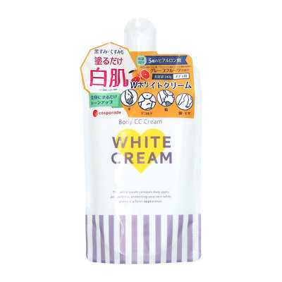 驚安殿堂限定 cosparade 雙重功效美白麵霜 全身保濕&妝前打底 240g