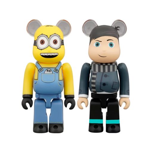 MEDICOM TOY 積木熊手辦模型套裝 小黃人&格魯