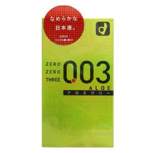 岡本 避孕套 0.03 蘆薈 10個裝