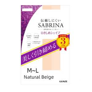 GUNZE郡是 塑性美肌絲襪 M-L 15-20D 白皙淺膚色(389)SP813M 3雙