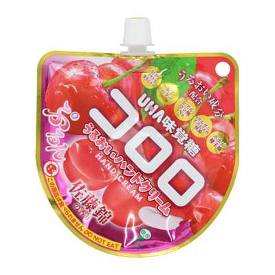SHOBIDO妝美堂&UHA悠哈聯名 酷露露系列 保濕護手霜 佐藤錦櫻桃 40g