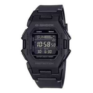 CASIO卡西歐 G-SHOCK系列 步數監測 男士電子錶磐石英手錶GD-B500-1JF 黑色 1塊