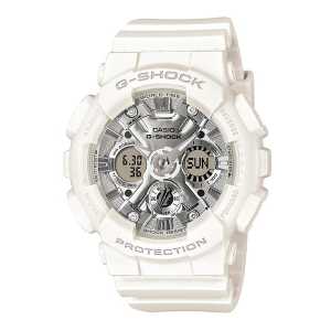 CASIO卡西歐 G-SHOCK系列 生物質塑膠 男士雙針石英手錶GA-2300-7AJF 白色 1塊