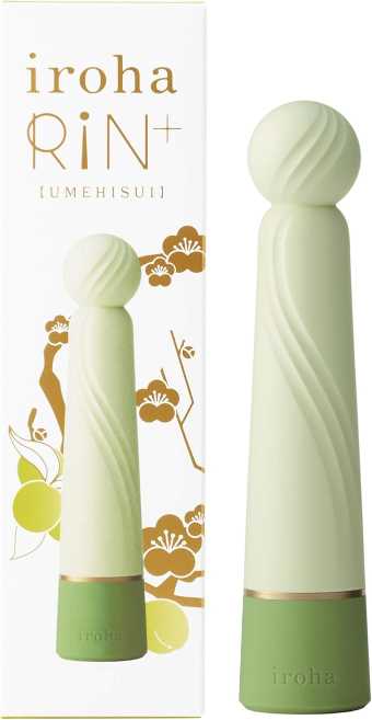 iroha伊樂園 RIN系列 成人用品 女性用 入體式震動按摩器 綠梅翡翠 1個