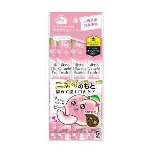 Bitatto japan 熱戀 桃子漱口水 5袋