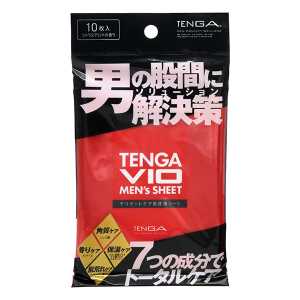 TENGA典雅 VIO系列 男士專用濕廁紙 10片