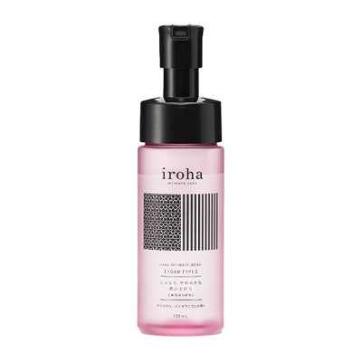 iroha伊樂園 泡沫型 私處護理清潔劑 大馬士革玫瑰&天竺葵香 150ml
