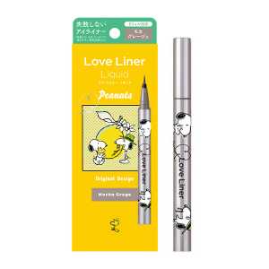MSH Love Liner 極細防水防汗不易脫妝新手不暈染細膩絲滑 史努比限定包裝 眼線液筆【摩卡灰】 0.55ml