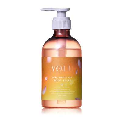 YOLU 春季夜間深層護理 沐浴露 440ml 櫻花＆小雛菊茶香