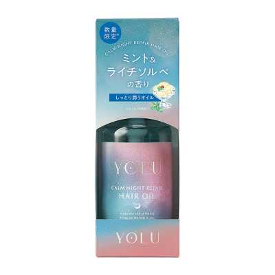 YOLU 夏日夜間修復護發精油 薄荷&荔枝沙冰香 75ml