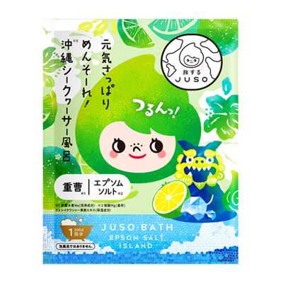 tabisuruJUSO 沖繩酸橙 小蘇打入浴劑 30g
