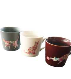 marumo  溫感馬克杯 貓 3款套裝 （3個裝）