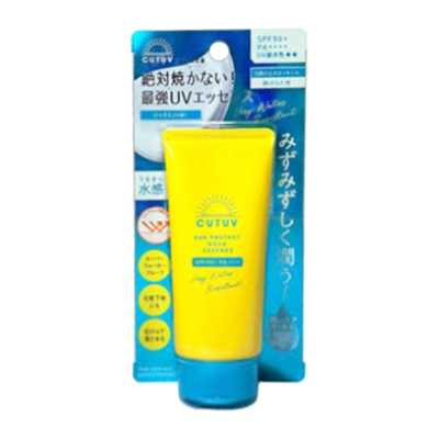 驚安殿堂 CUT UV 日本原裝進口清爽不黏膩防水防汗防老化防紫外線 水感防曬凝乳【茉莉花香】 SPF50+・PA++++ 80g