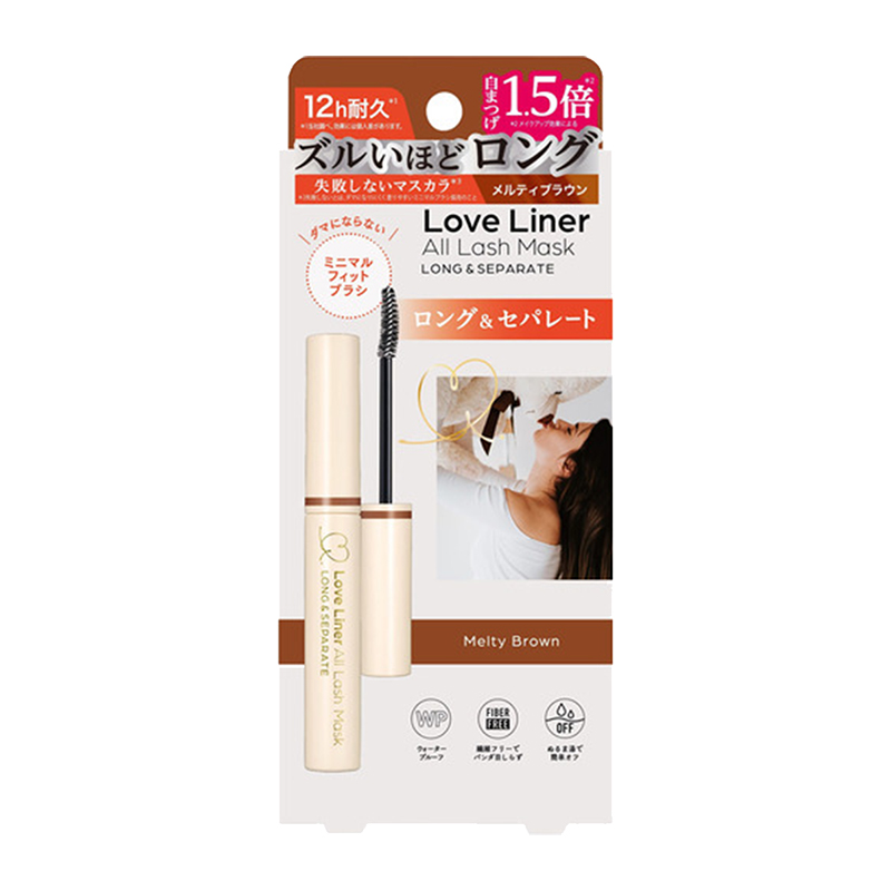 msh Love Liner 卷翹&纖長 全效睫毛膏 暖棕色 6.5g