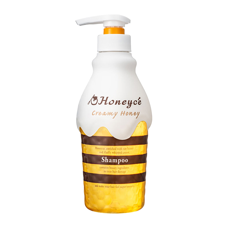 Honeyce 奶油蜂蜜系列 滋潤保濕無矽油洗髮水 470ml