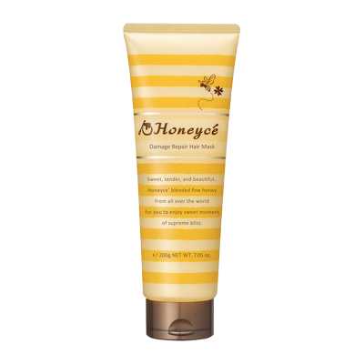 Honeyce 滋潤保濕光澤修復受損乾枯分叉經典款 蜂蜜髮膜 200ml