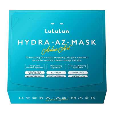 Lululun HYDRA AZ MASK 日本原裝進口滋潤保濕光滑潔淨改善膚質防止皮膚粗糙 淨肌水潤面膜 28片