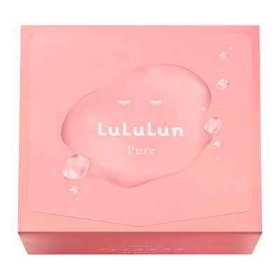 LuLuLun Pure  粉色高保濕修護面膜 32片