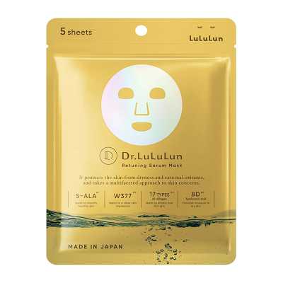 LuLuLun 肌膚煥活 精華面膜 （透明水膜）5片