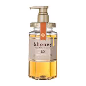 &honey 日本進口直郵深層保濕乾燥護理滋潤光澤秀髮 DEEP蜂蜜亮澤洗髮精1.0 440ml