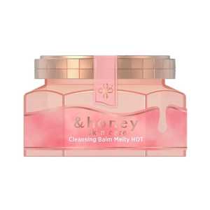 &honey 日本進口直郵保濕滋潤溫和淡化暗沉透明感蜂蜜美容去死皮角質 熱感卸妝膏 90g