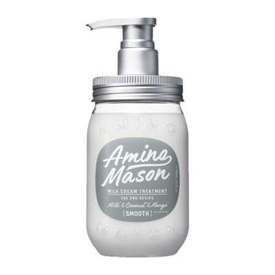 Amino mason阿蜜濃 順滑修護 乳霜質地護髮素 450ml