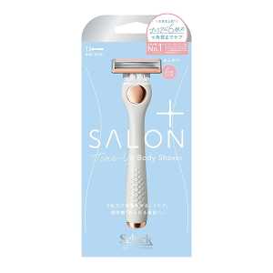 Schick舒適牌 SALON+舒綺 極 日本原裝進口6刀片去除老廢角質沙龍體驗保護肌膚 去角質亮膚仕女除毛刀【敏感肌用】 1刀把+1刀片