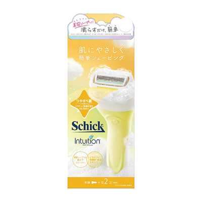 Schick舒適Intuition 光滑肌膚 脫毛刀 1套（脫毛刀*1+替換刀片*2）