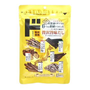 情熱價格 日本進口直郵鮮甜日本料理出汁高湯食材熬製 美味湯頭 5g×15包