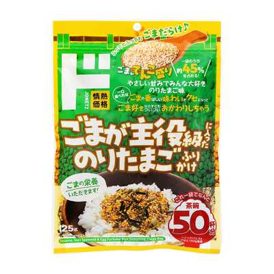 情熱價格 驚安殿堂限定 超多芝麻 海苔雞蛋拌飯料 125g