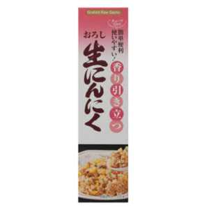 S&B 日本進口直郵各式料理沾料沾拌醬軟管盛裝輕鬆擠壓煎餃煎牛排燒烤炸物涼拌蔬食 生蒜醬 43g（保質期限到2026年10月1日）
