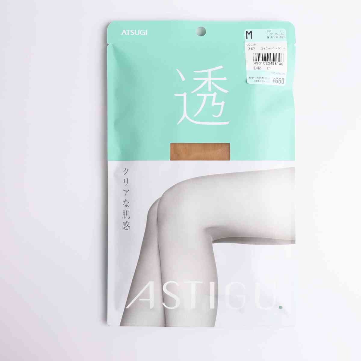 ATSUGI厚木 透明素肌絲襪 【透】深膚色 10-15D M