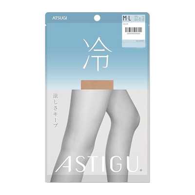 ATSUGI厚木 涼爽薄透絲襪 【冷】淺膚色 10-15D M-L