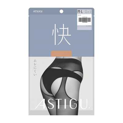 ATSUGI厚木 透氣（臀部鏤空）絲襪 【快】自然膚色 10-15D M-L
