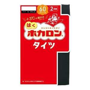 ATSUGI厚木 吸熱保溫緊身褲襪 60D M-L 黑色 1雙
